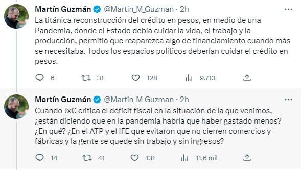 El exministro de Economía se refirió al comunicado de Juntos por el Cambio sobre la deuda externa.