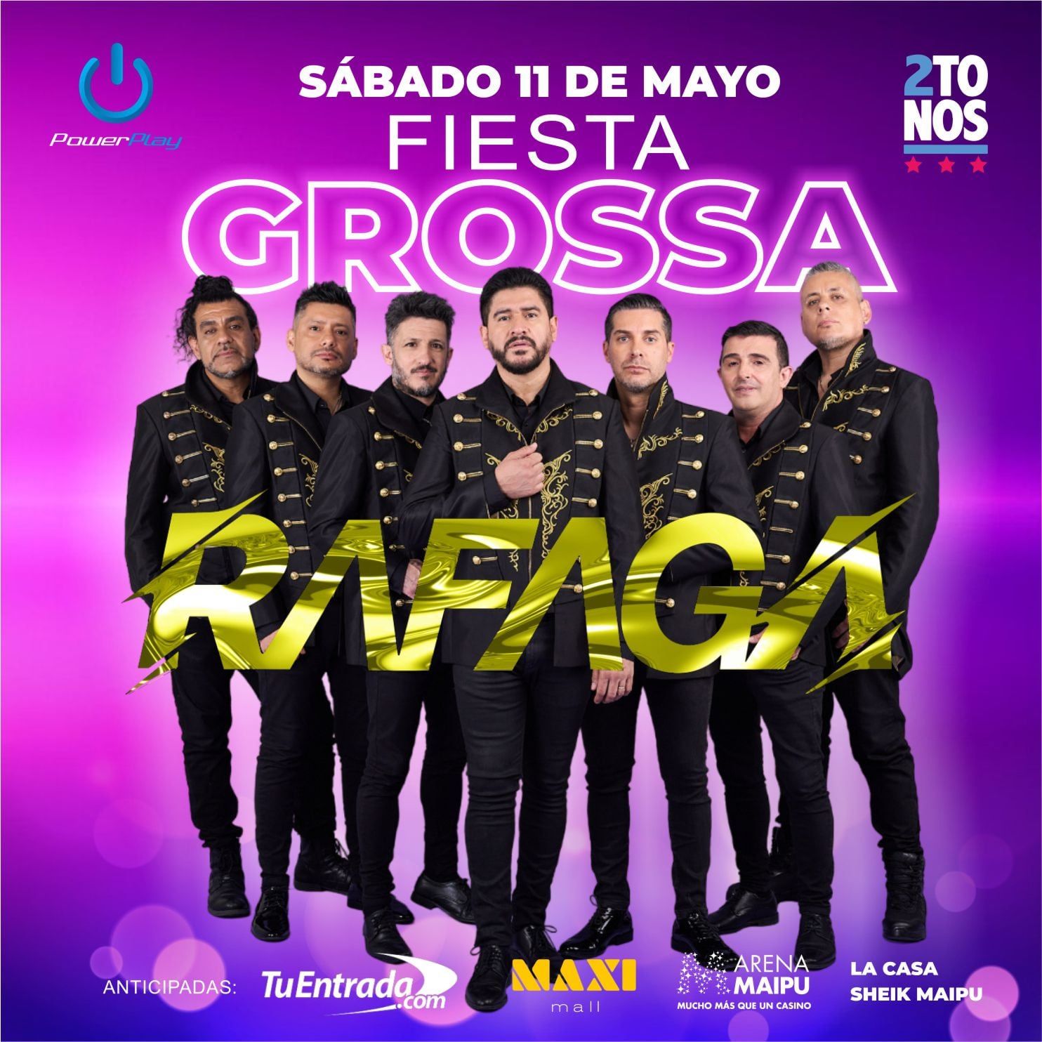 Ráfaga vuelve a Mendoza. / Prensa