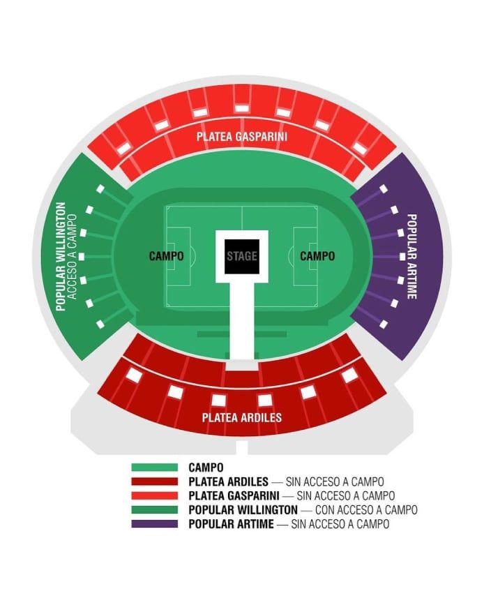 Las entradas de La Renga en el Kempes. (Captura)