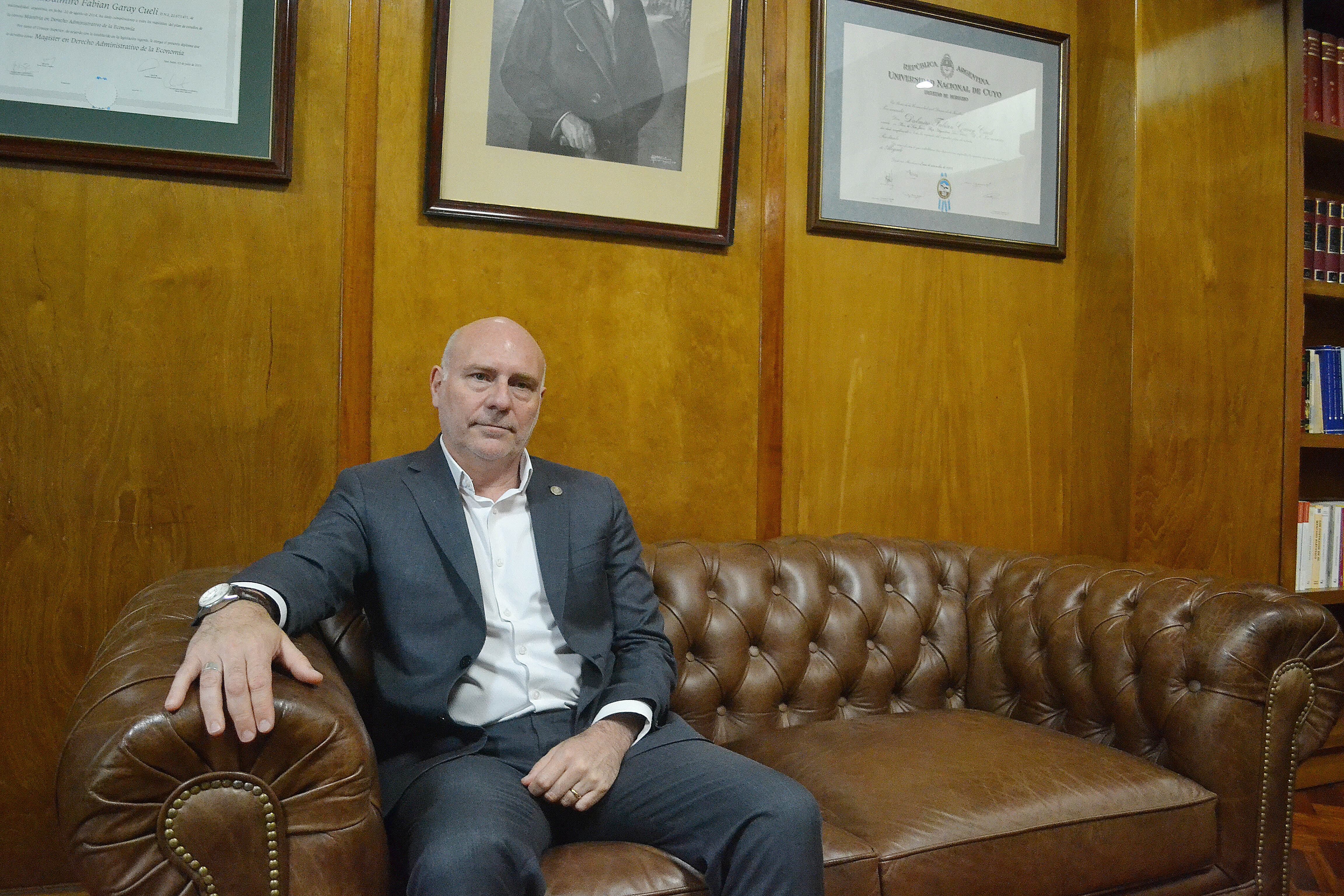 Entrevista al presidente de la Suprema Corte de Justicia de Mendoza.