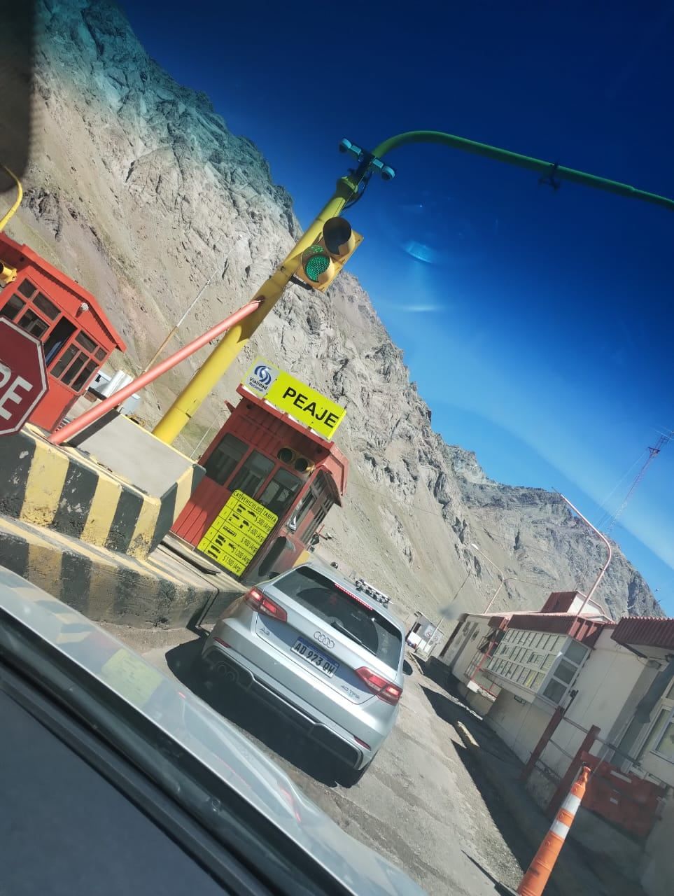 Así está ahora el cielo en Alta Montaña. Foto: Gentileza.