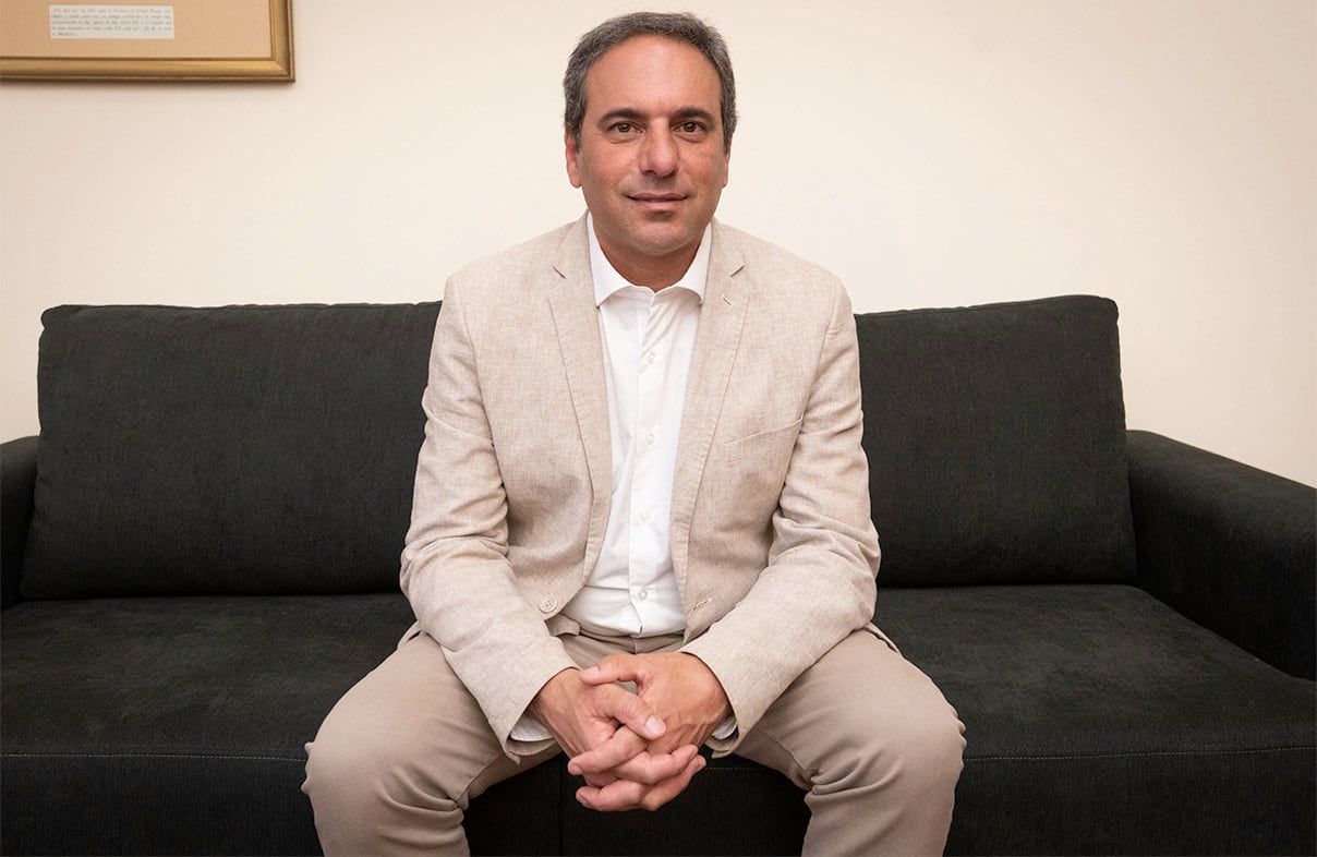 Retrato de Martin Hinojosa, presidente del INV. Foto: Ignacio Blanco / Los Andes