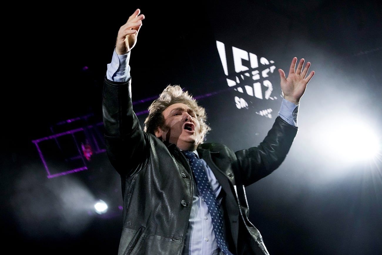 Javier Milei (LLA) arrasó en las PASO / Gentileza