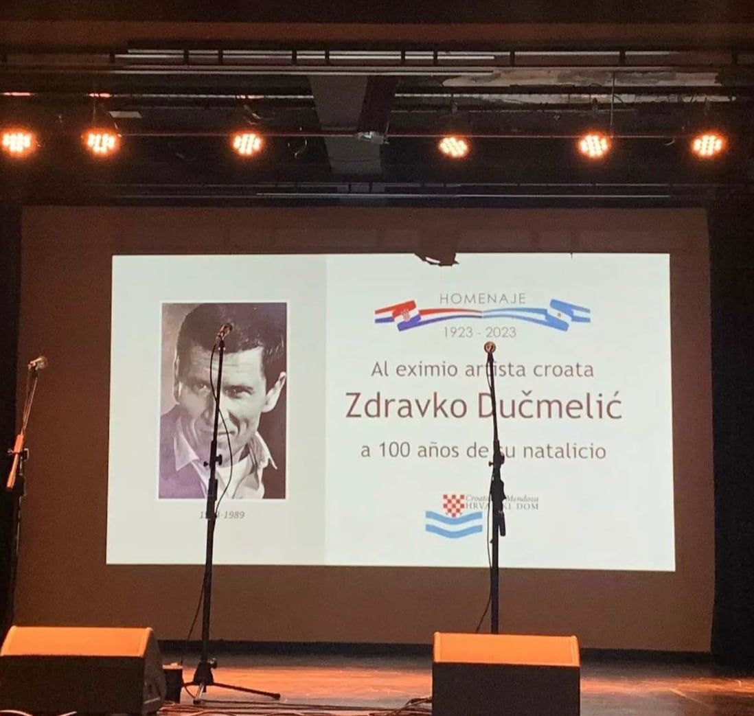 Homenaje al artísta croata