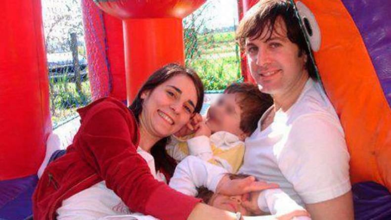 La vida de Axel y Delfina Lauría. / Gentileza