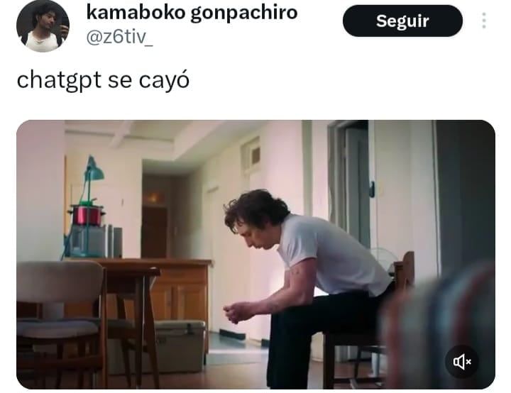 Los mejores memes de la caída de ChatGPT