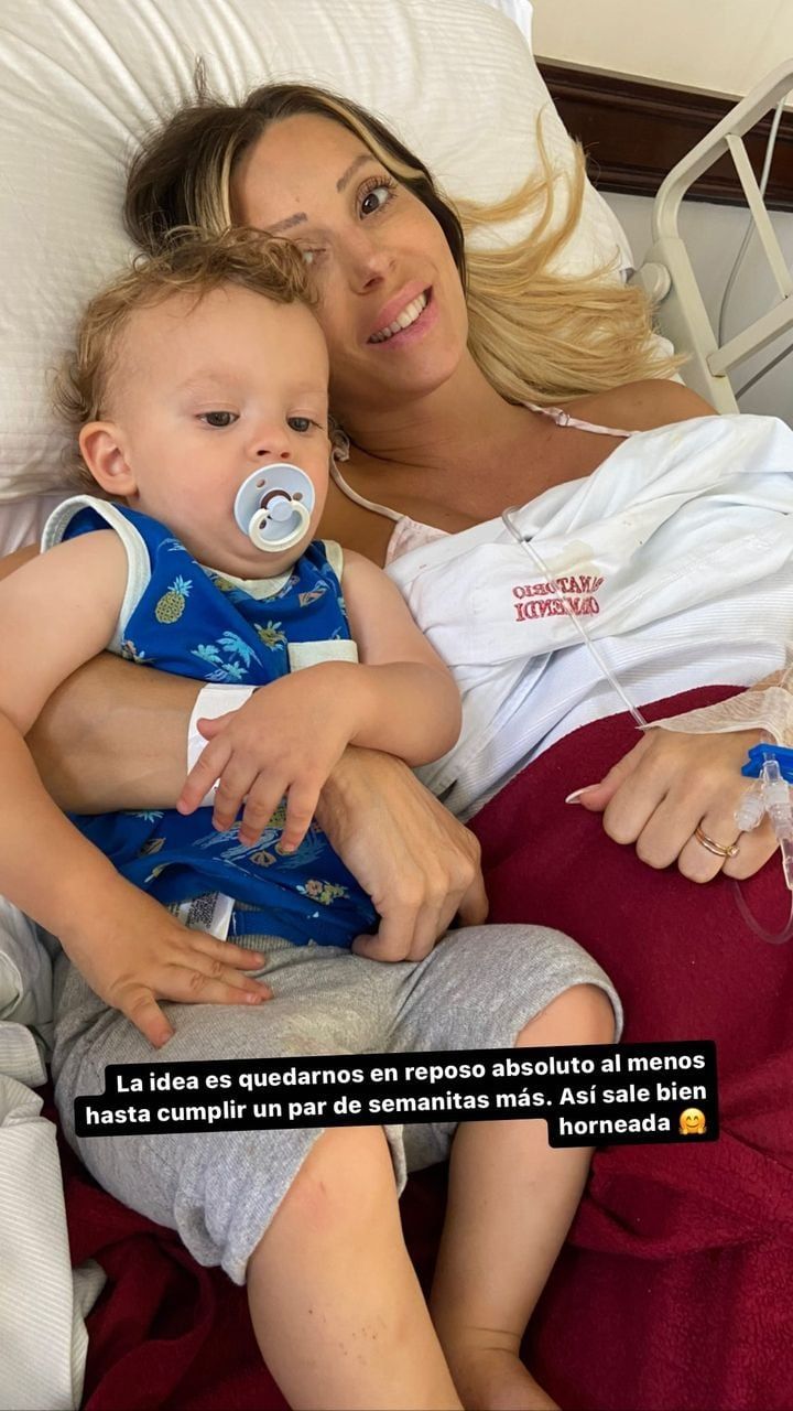 Noelia Marzol, internada, a la espera de su hija Alfonsina