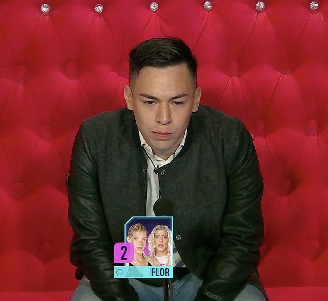 Fabián entró al confesionario a nominar