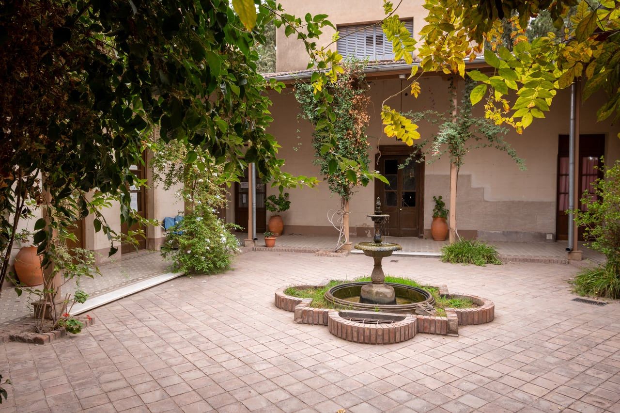 Centro Cultural Lucila Bombal de Rodeo del Medio.  Foto: Ignacio Blanco / Los Andes 