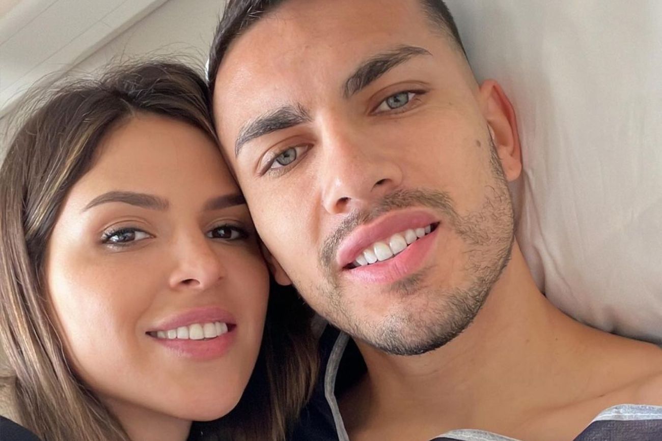 Leandro Paredes y Camila Galante