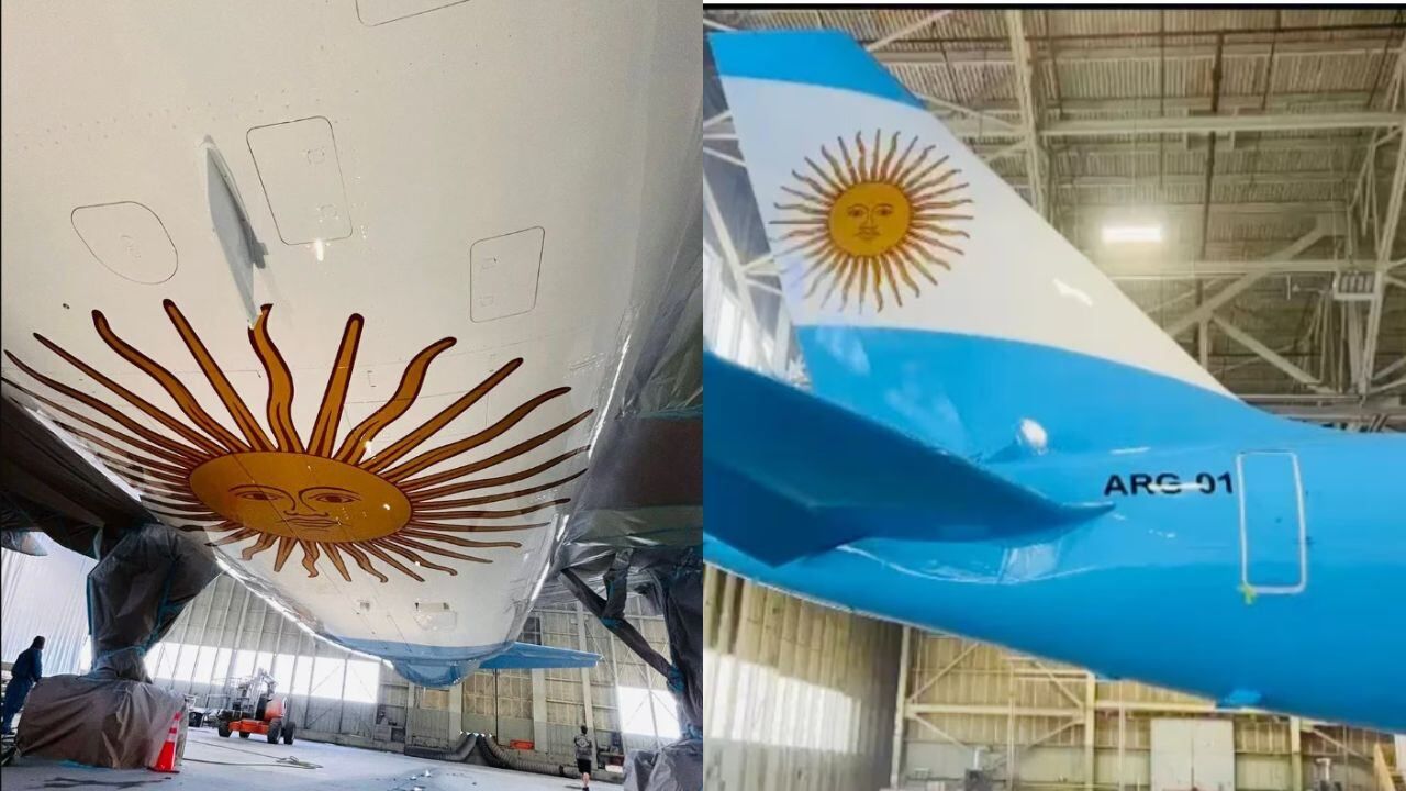 Así es el nuevo avión presidencial.