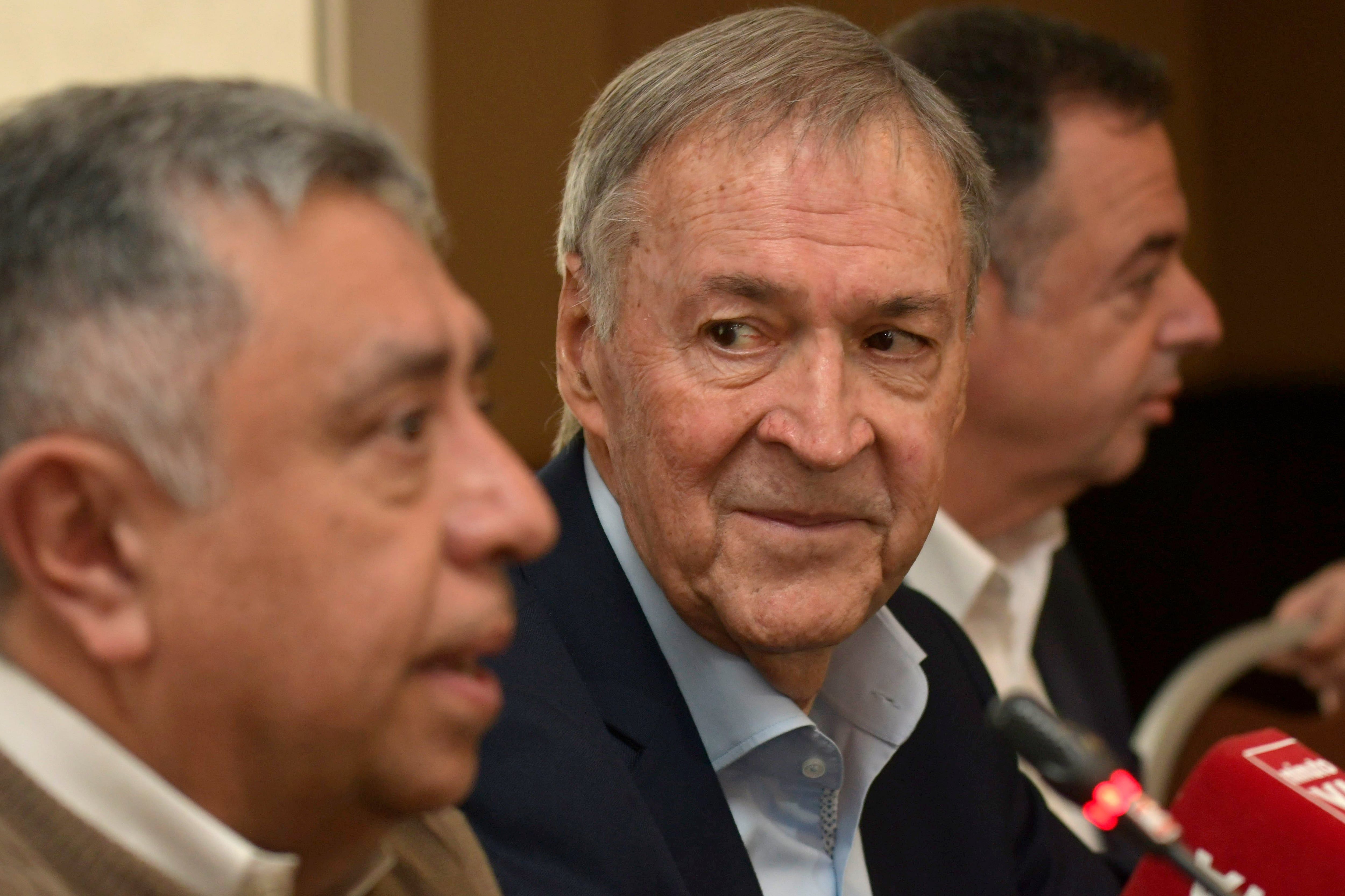 El gobernador de Córdoba Juan Schiaretti es  candidato a presidente en las próximas elecciones 2023.   Raúl Mercau Foto: Orlando Pelichotti