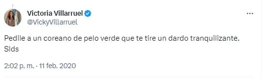 La respuesta de Villarruel - X