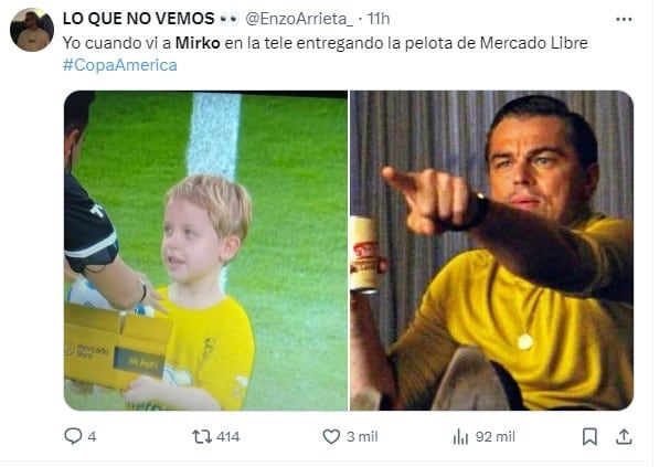 Los memes de la semifinal Argentina-Canadá en la Copa América 2024 (X)