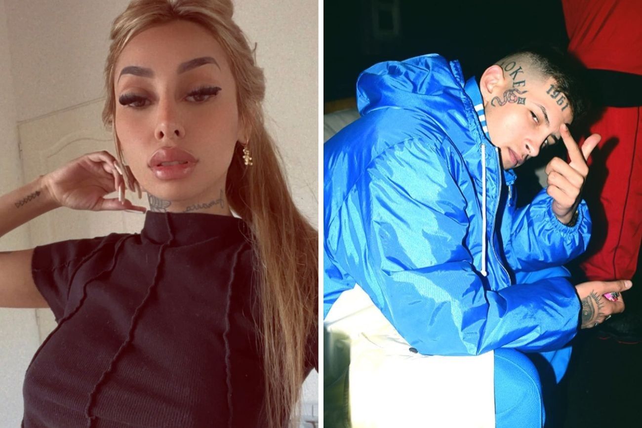 Tamara Báez y L-Gante