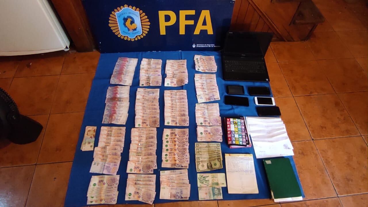 Más objetos incautados. /Gentileza Policía Federal