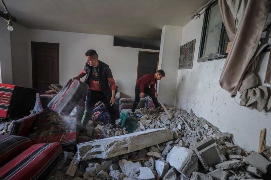 Desde este sábado, rige un alto el fuego entre Israel y Gaza luego de cinco días de ataques. EFE