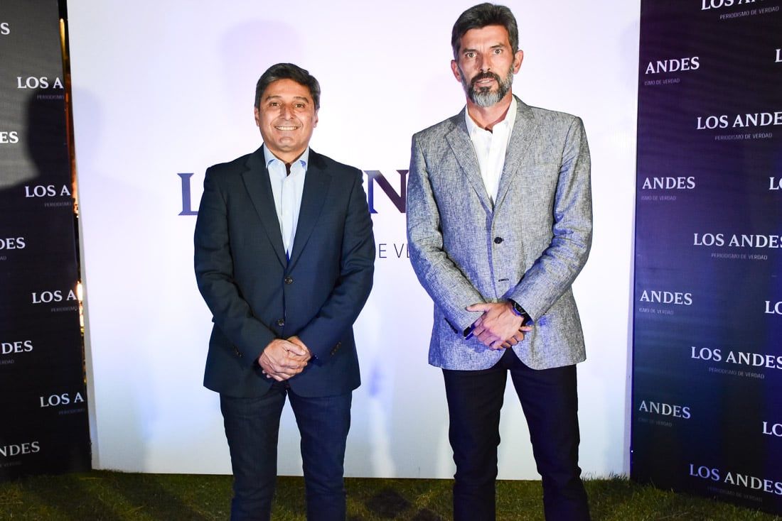 Aniversario 138 años de Diario Los Andes.
Alejandro Diumenjo y Ulpiano Suarez/ Foto Mariana Villa