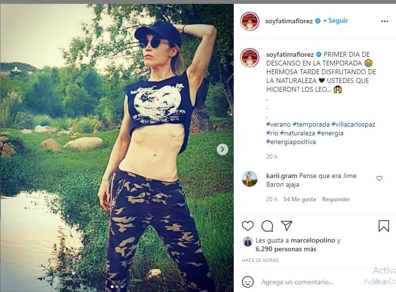 Redes de Fátima Florez