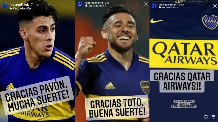 Las historias de Mario Pergolini en Instagram