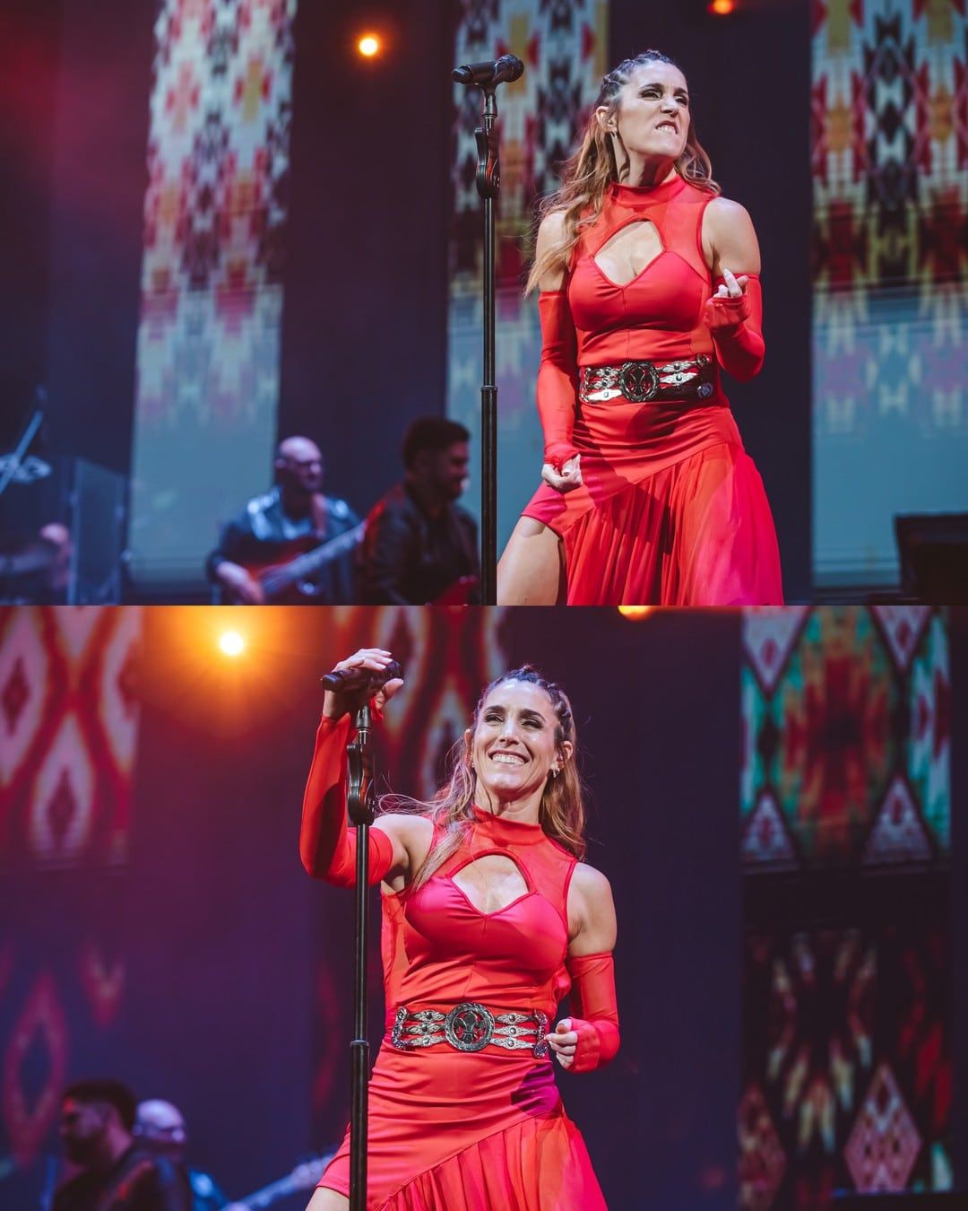 Soledad Pastorutti incendió las redes con sus vestuarios del show colmado de fanáticos