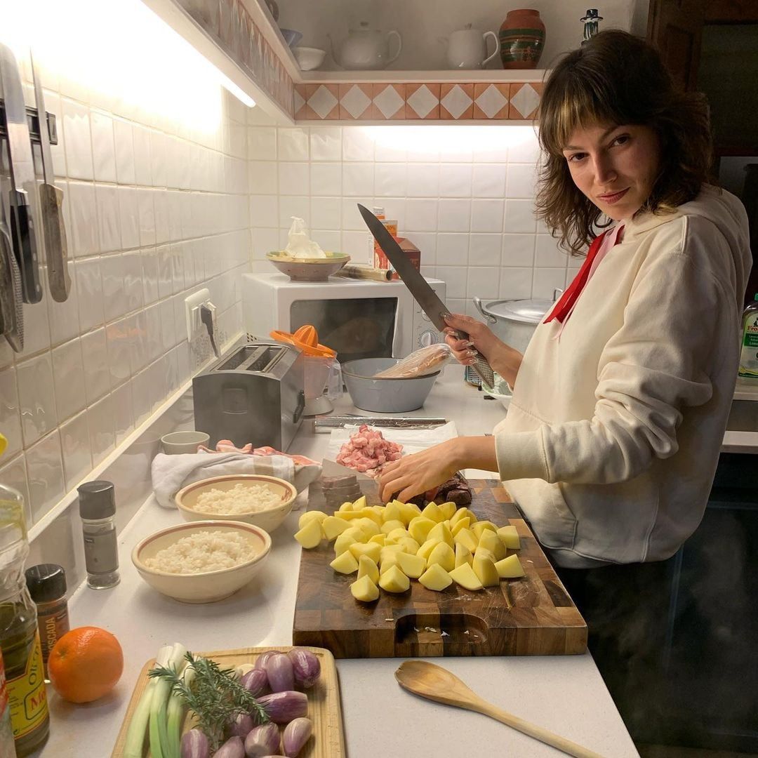 Úrsula Corberó de entrecasa.