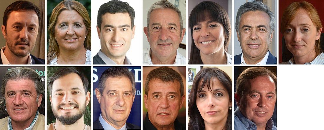 Luis Petri , Claudia Najul, Federico Zamarbide, Julio Cobos, Pamela Verasay, Alfredo Cornejo, Anabel F.Sagasti, José Luis Ramón, Álvaro Martínez, Omar Félix, Adolfo Bermejo, Cristina Da Dalt y 
Martín Aveiro.
