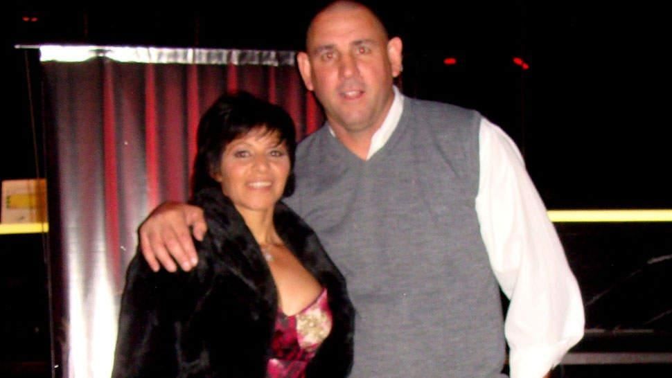 La Mole Moli y La Negra, cuando eran pareja.