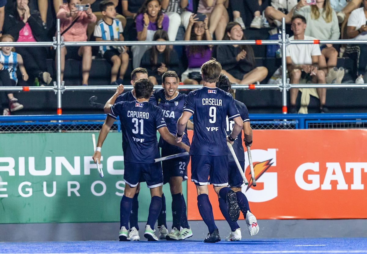 FIH Men Pro League 2022-2023 Mendoza, Argentina Match 9: Argentina v Belgium PH: Minuto Hockey