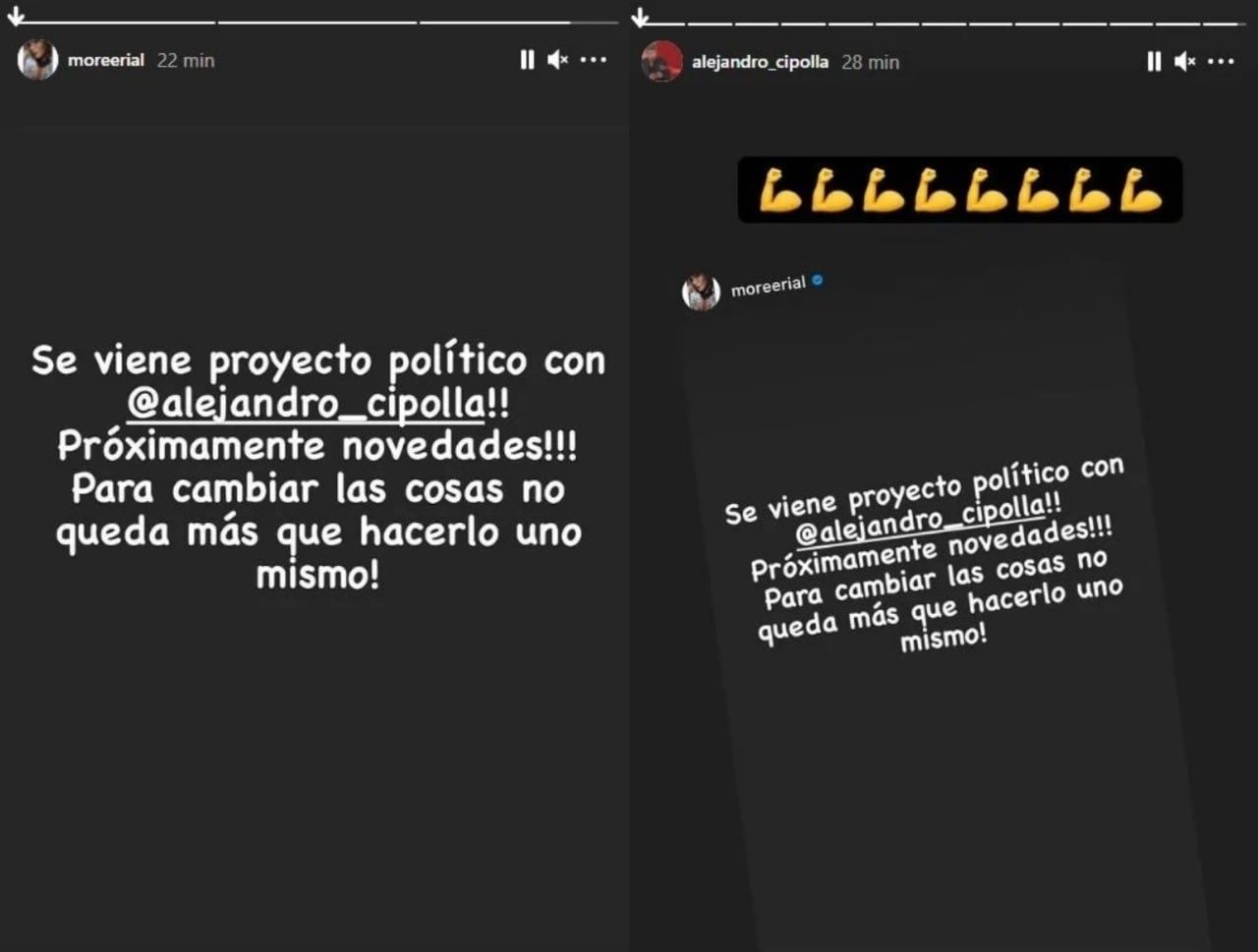 Morena Rial contó por Instagram hace algunas semanas su nuevo proyecto.