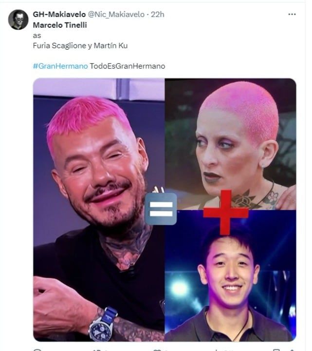 Los usuarios de las redes no perdonaron el cambio de look del conductor y los memes estuvieron a la orden del día.