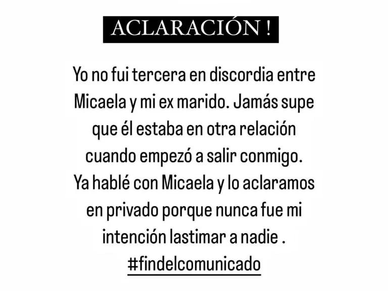 El descargo de Gisela Dulko