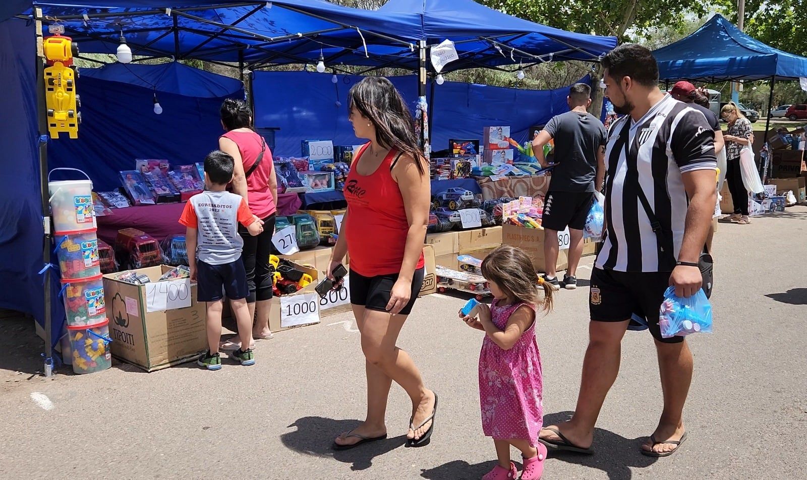 Feria del juguete de Reyes en Maipú.