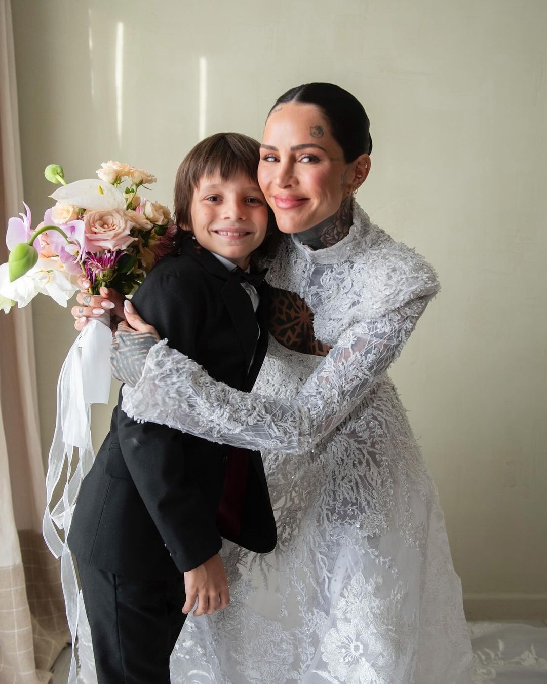 Lorenzo, el hijo de Marcelo Tinelli y Guillermina Valdés. Gentileza Instagram.