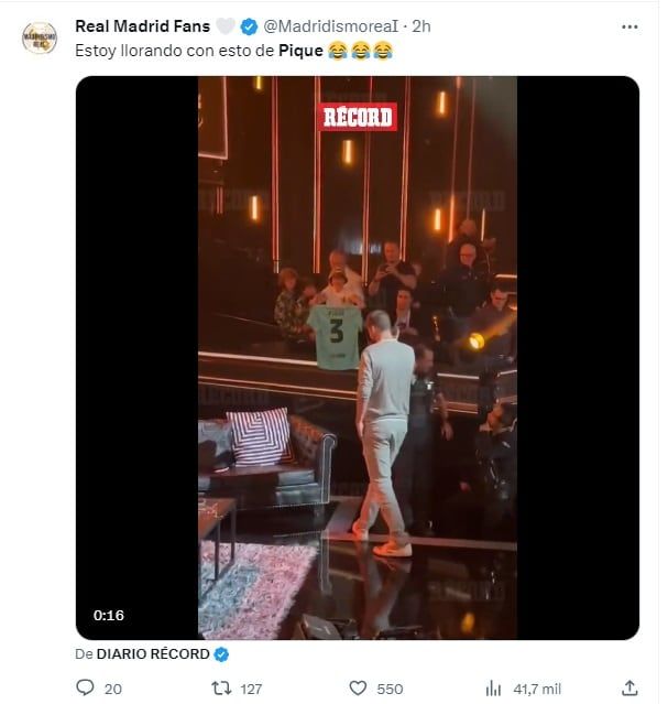 Reacciones en redes a la tremenda caída de Gerard Piqué (X)