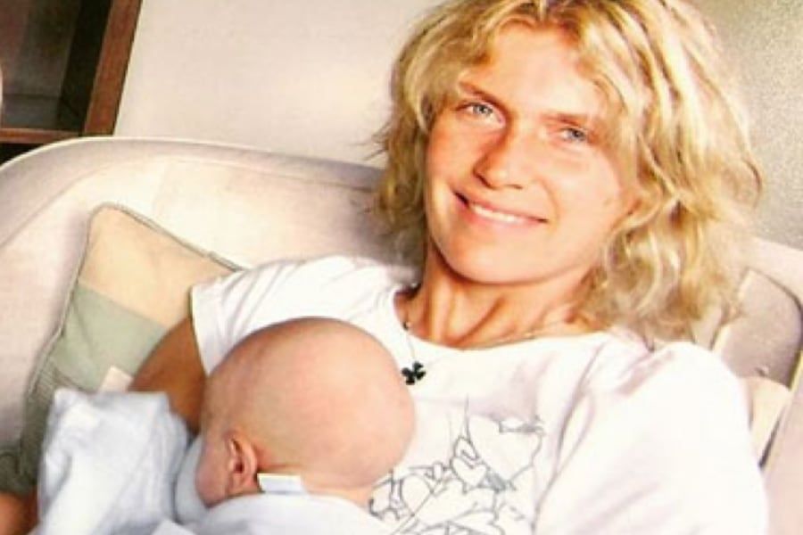 Maru Botana junto a Facundo.