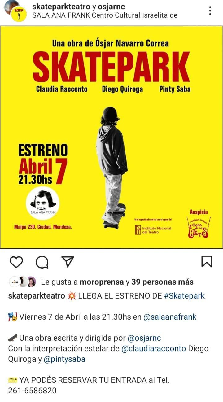 La obra estrena el viernes, en la sala Ana Frank