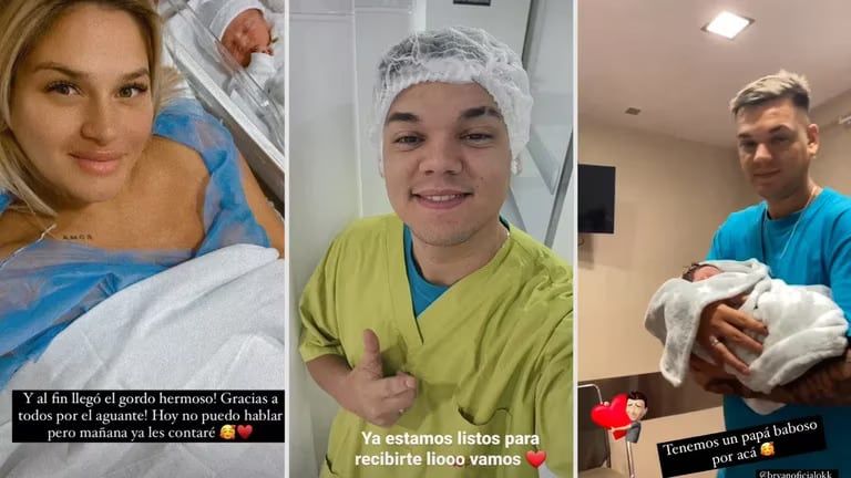 El particular detalle del tercer hijo de Brian Lanzelotta.