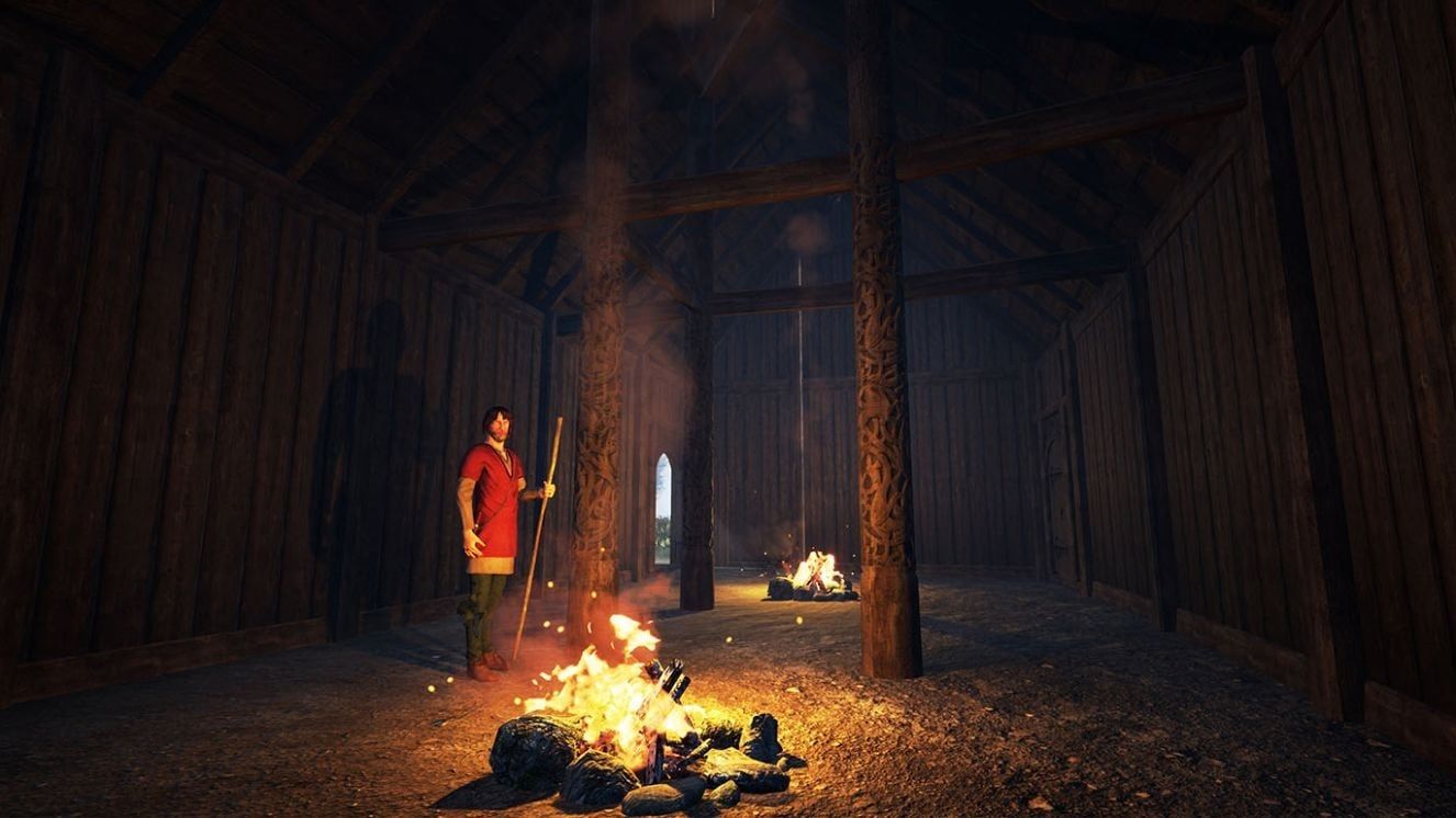 Se hacían ofrendas de alimentos, bebida y metales preciosos a dioses nórdicos antiguos (recreación) -