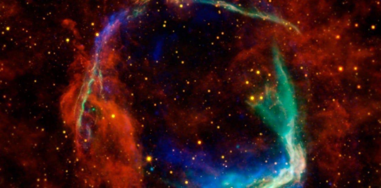 Su tamaño era equivalente a media luna.