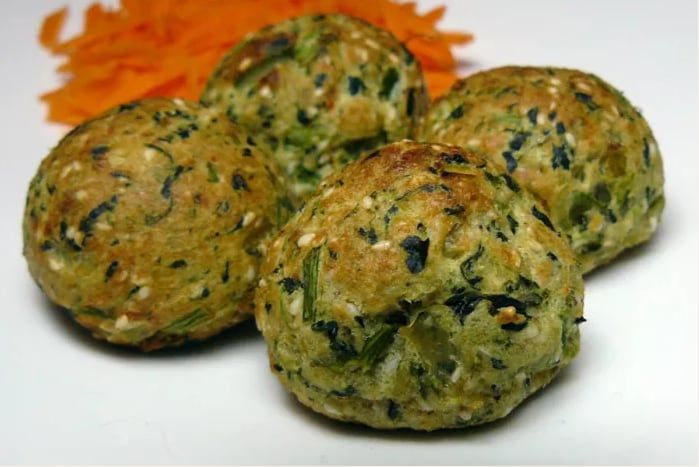 Con vegetales y queso, una entrada ideal.