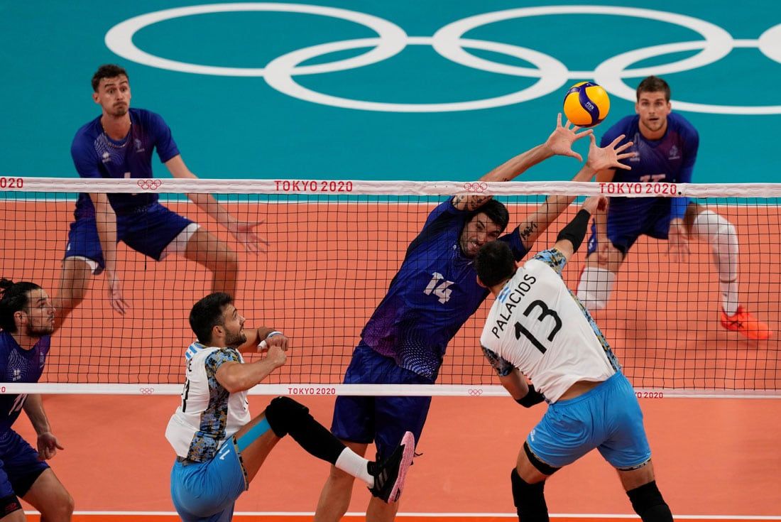 Francia jugó decididamente mejor y dejó a Argentina sin final olímpica. AP