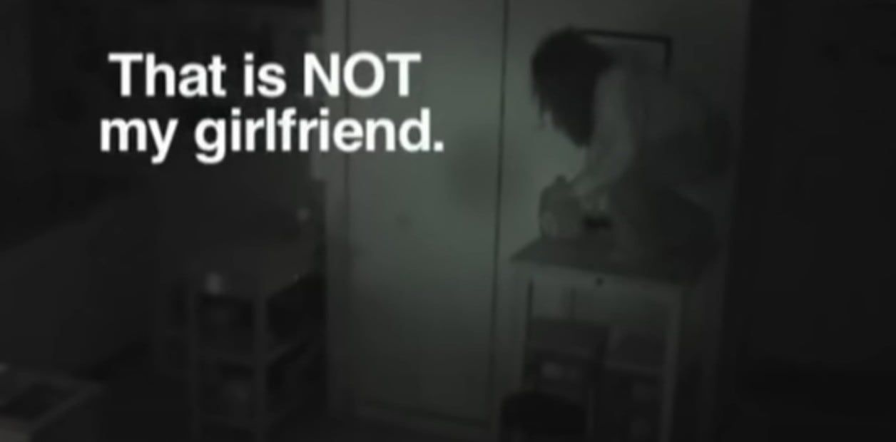 Puso cámaras de seguridad y descubrió que no vivía solo.