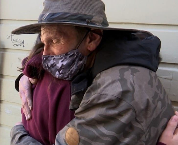 Sean Currey el señor que siempre estará agradecido del acto de la niña de 12 años.