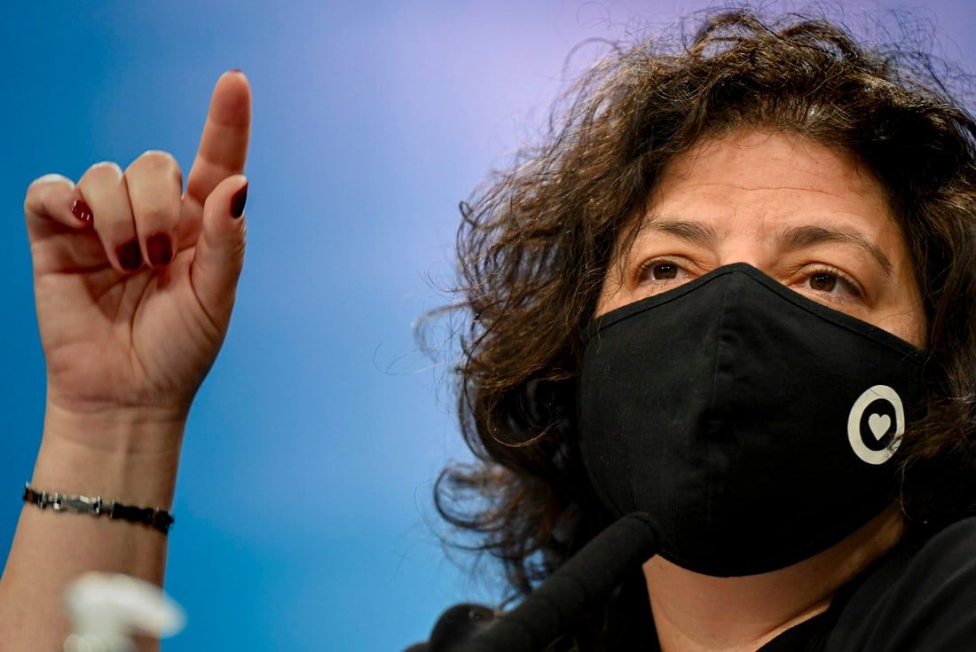 Carla Vizzotti trabaja en una campaña de concientización que se lanzará en las próximas semanas.