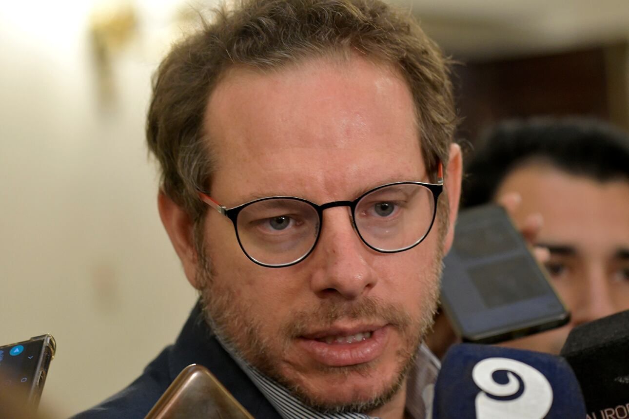 El senador provincial del Frente de Todos, Lucas Ilardo. Foto: Orlando Pelichotti / Los Andes