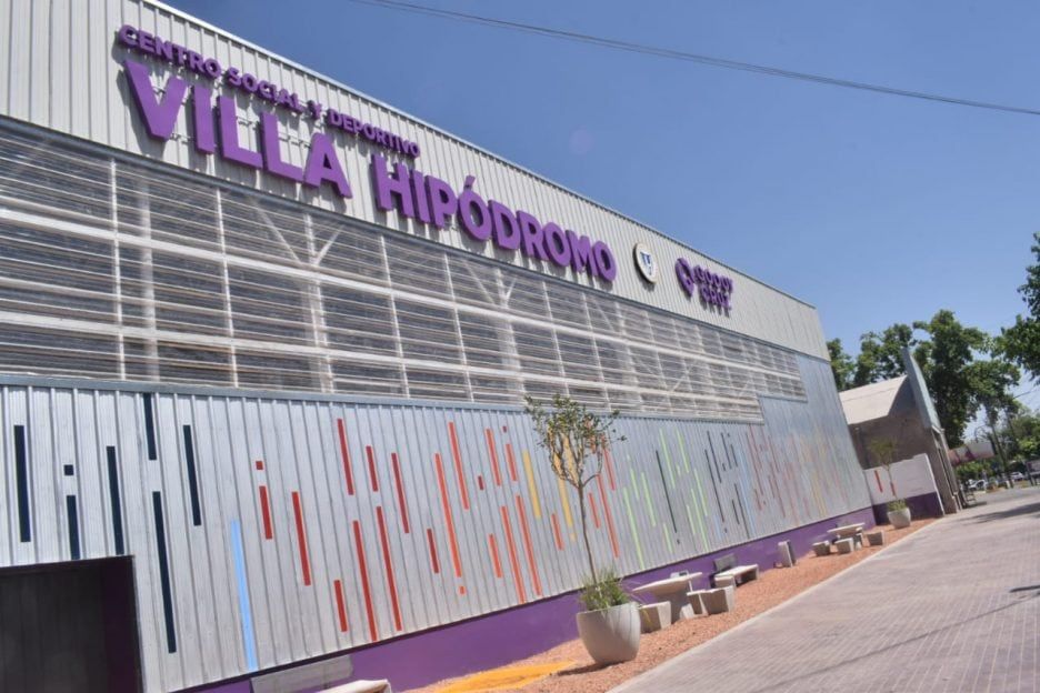 El remodelado club Villa Hipódromo
