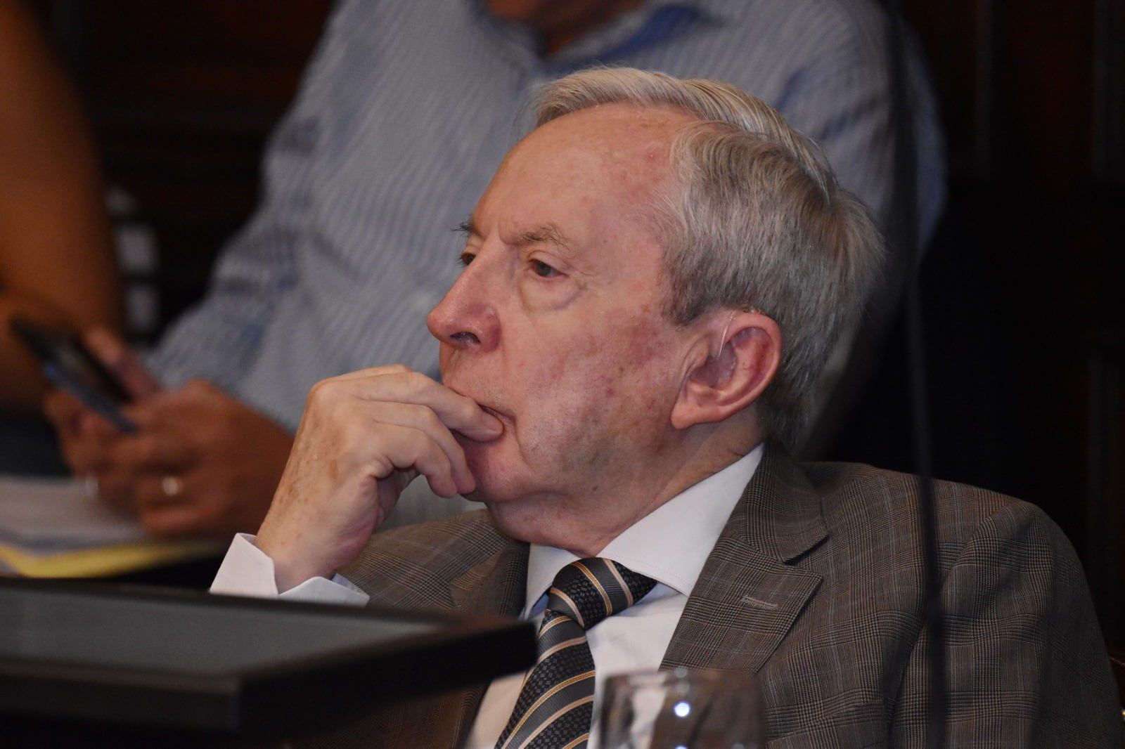 Edgardo Civit Evans, del Partido de los Jubilados. Foto: Prensa Cámara de Diputados de Mendoza.