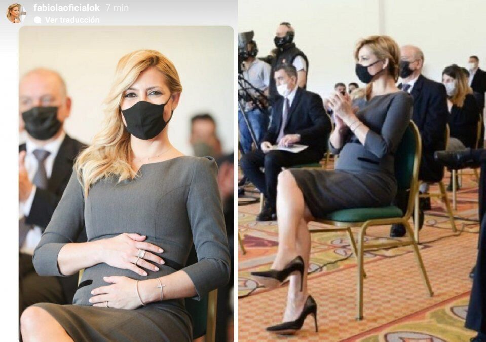 Fabiola Yáñez espera su primer hijo junto al Presidente Alberto Fernández.