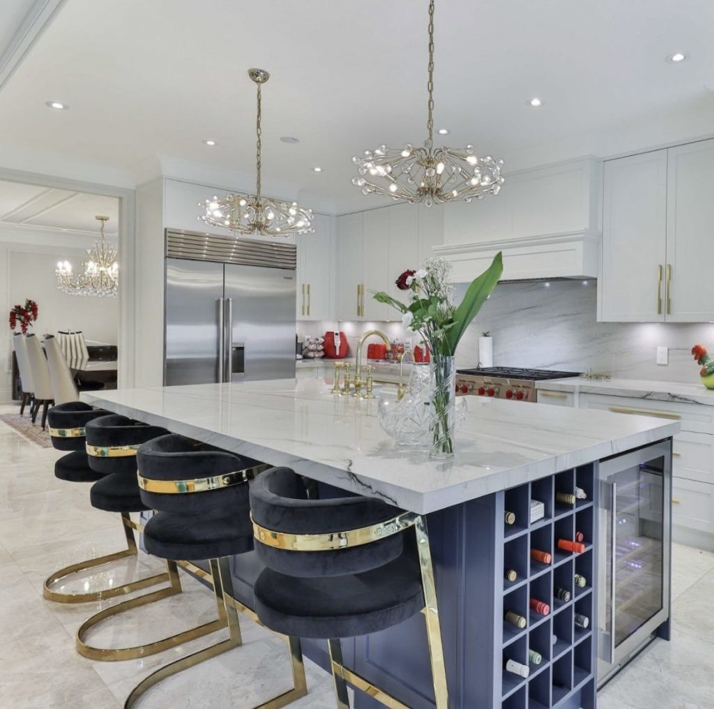 La barra de cocina, la tendencia 2025